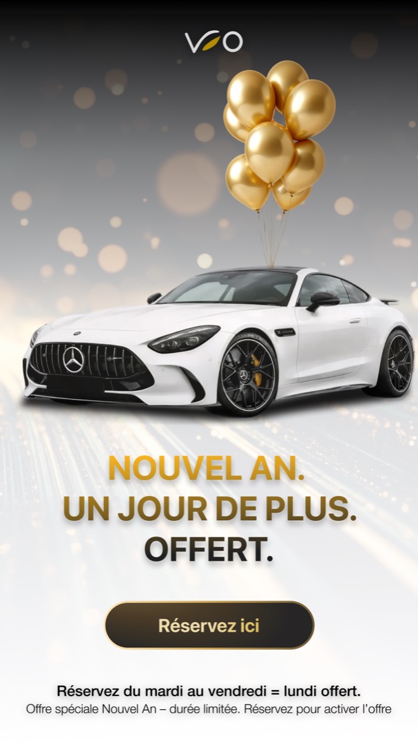 Nieuwjaarscampagne — AMG GT