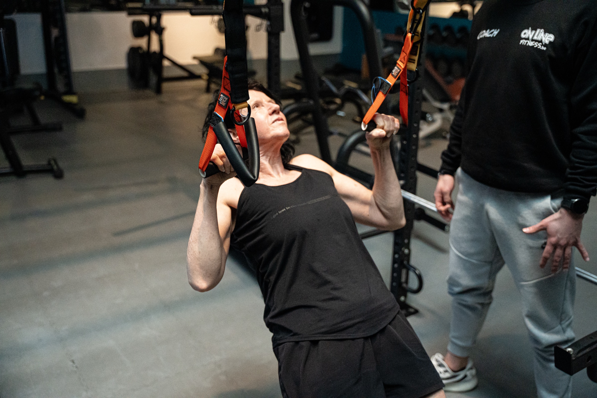 Contentshoot in een personal-training studio